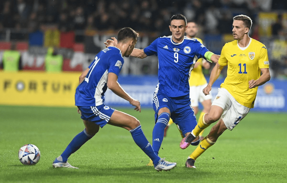 România a învins în Liga Naţiunilor Bosnia-Herţegovina cu 4-1, dar a retrogradat în Liga C