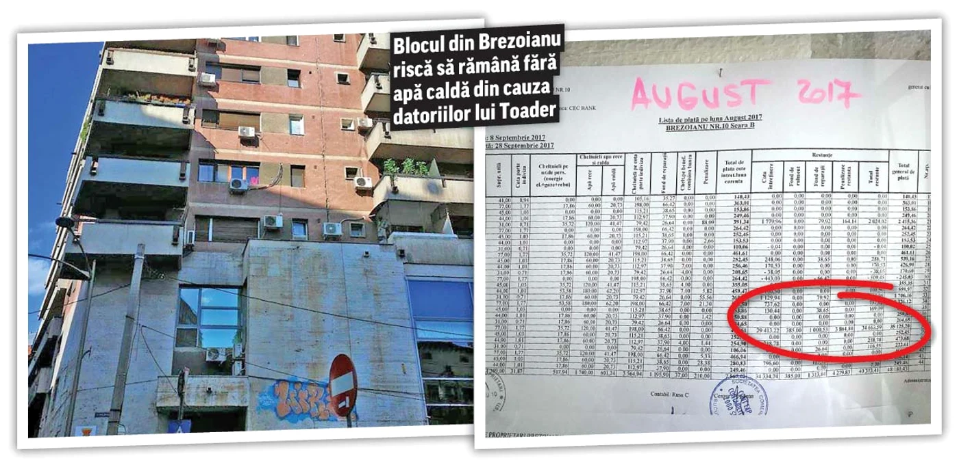 Acesta este blocul din strada Brezoianu