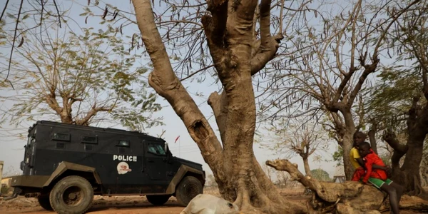 politie nigeria foto afp