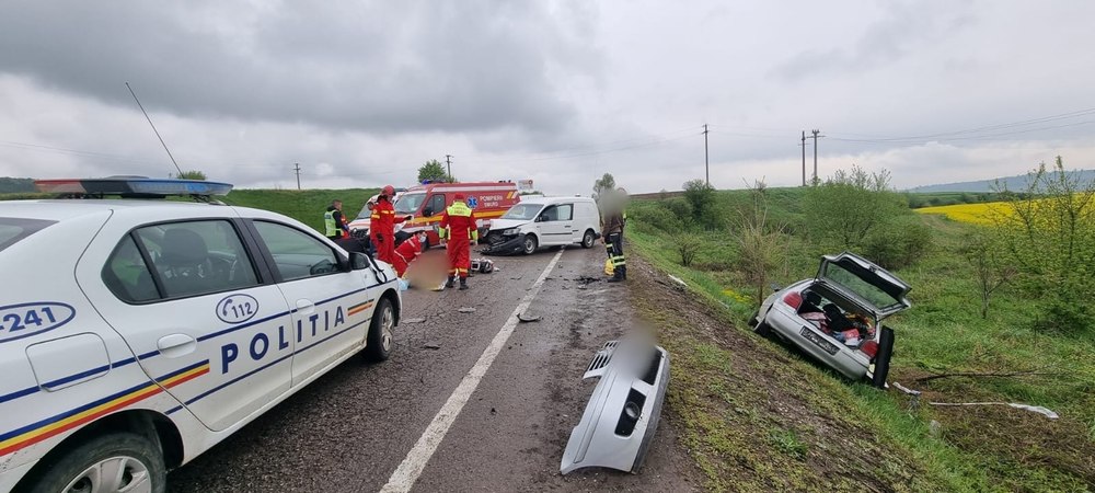 Accident mortal pe DE 85, din cauza unui șofer intrat aiurea pe contrasens FOTO 