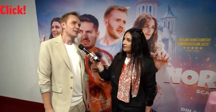 Ionuț Rusu joacă rolul lui Mario în “Norocoșii” foto: Click!