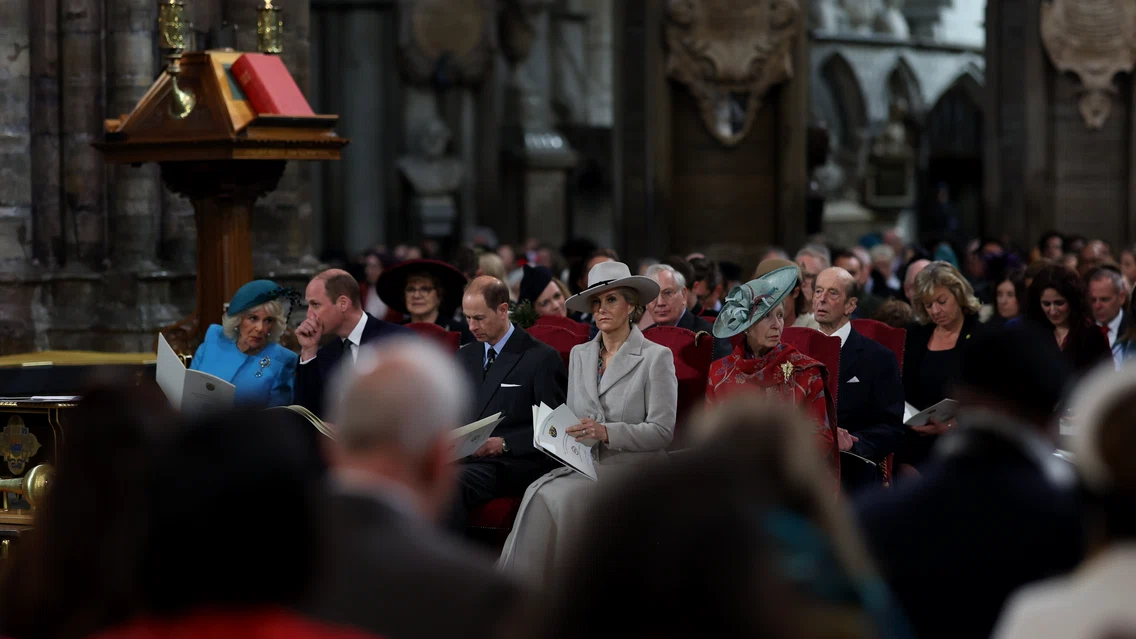 Ducii de Edinburgh și Prințesa Anne, Getty Images