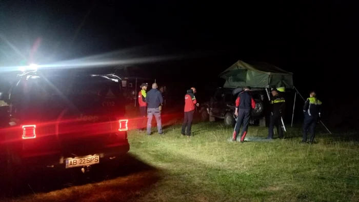 Trupul a fost găsit în cort FOTO Salvamont Alba