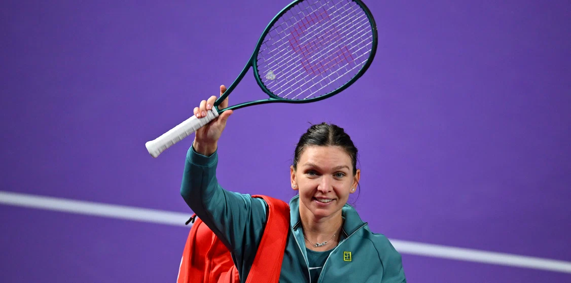 Simona Halep a ajucat ultimul meci oficial la Cluj-Napoca. Foto Inquam Photos/ Alex Nicodim