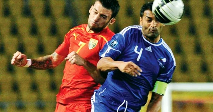 Sonejee (dreapta) este cel mai selecţionat fotbalist al Andorrei