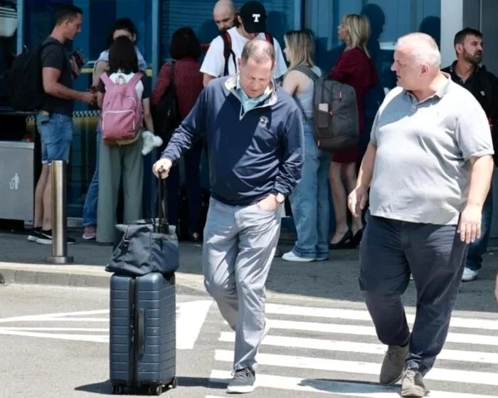 Larry Glick a ajuns la Bucureşti. FOTO: Actual de Cluj