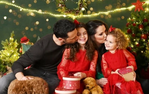 Adi Nartea, Sărbători cu familia foto: Antena 1