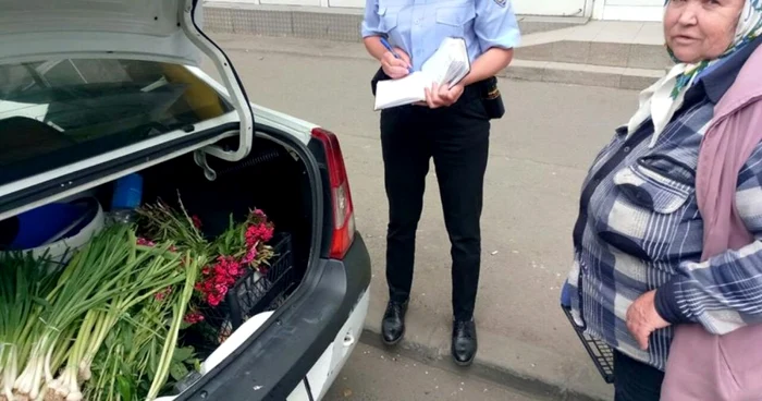 Amenzi aplicate comercianţilor stradali FOTO Poliţia Sectorului 6