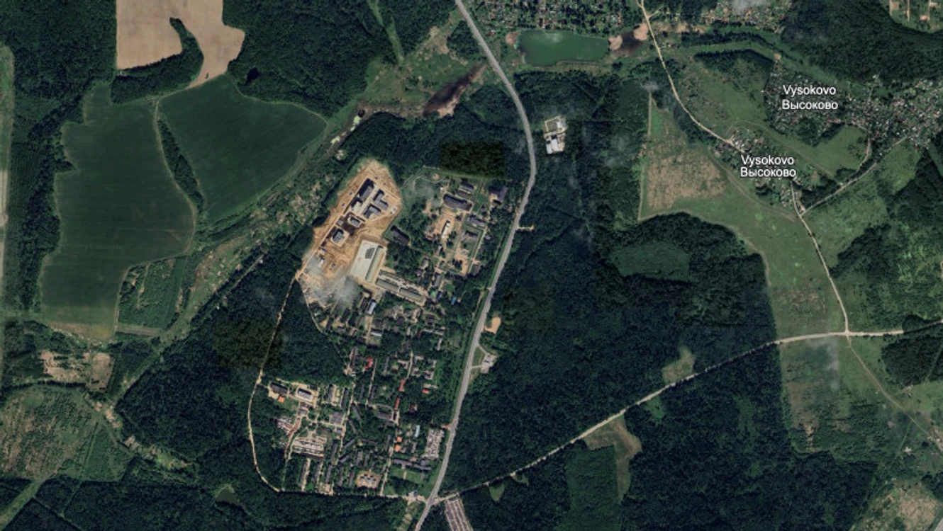 Imagini din satelit cu laboratorul secret FOTO: Captură Google earth