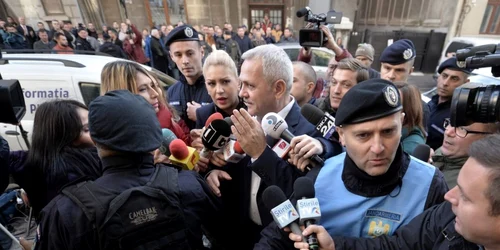 Liviu Dragnea la DNA FOTO Mediafax 