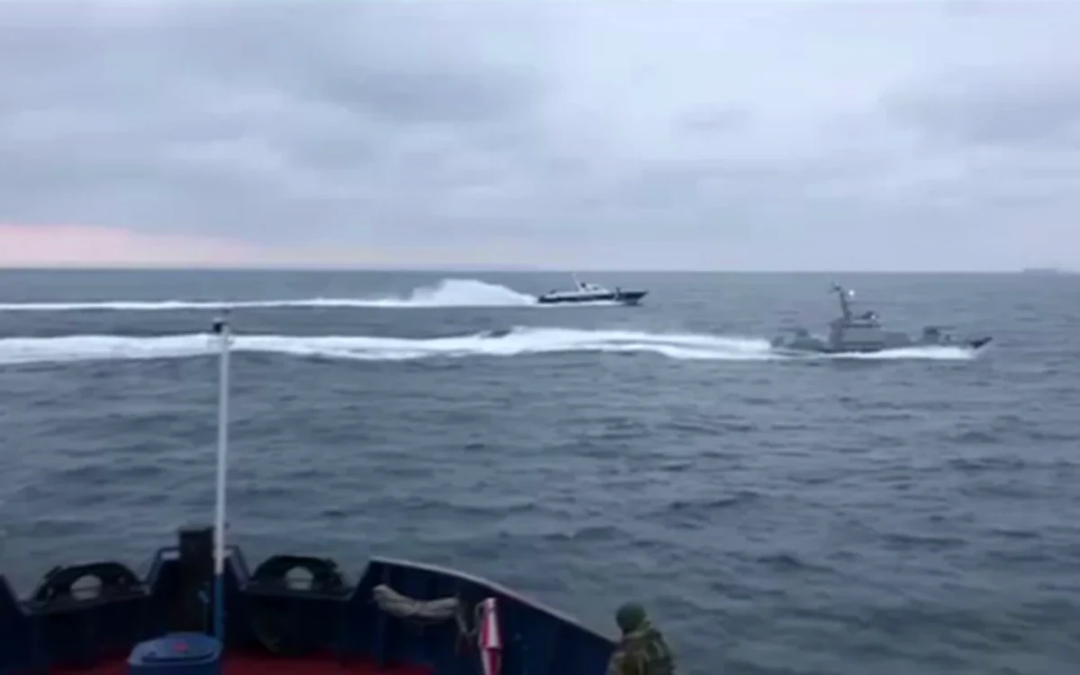 Incident naval Rusia-Ucraina FOTO rt.com
