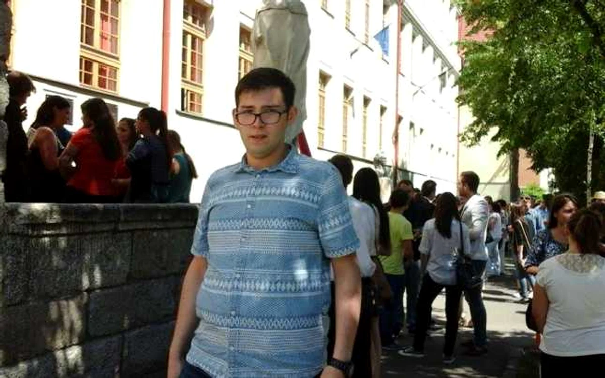 Cu zâmbetul pe buze după ultima probă. foto.Adevărul