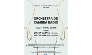 VIVALDI: Concert pentru două violoncele, la Sala Radio jpeg