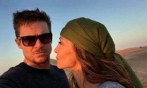 Mihaela Rădulescu, fericită alături de Felix Baumgartner jpeg