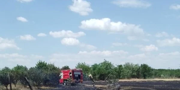 slobozia incendiu la Misleanu FOTO ISU Ialomita