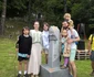 Alina Maria de Roumanie cu Dana Rogoz, Nicolae al României și copiii lor pe Via Teutonica. FOTO: Facebook