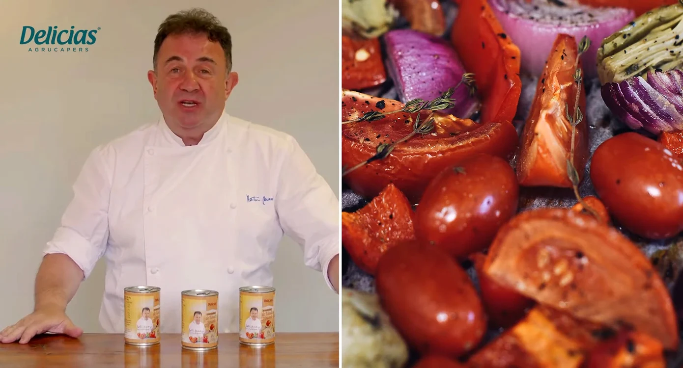 Martin Berasategui cheful spaniol cu 10 stele Michelin Captură YouTube Delicias Agrucapers