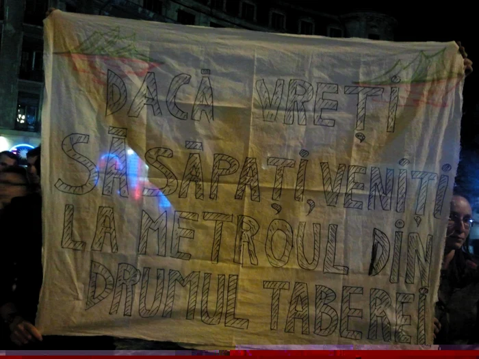 banner mesaj foto mihai voinea