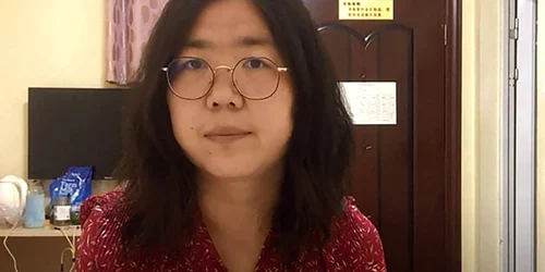 Zhang Zhan va fi eliberată după 4 ani de detenție. FOTO theguardian.com