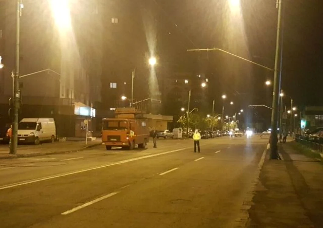 accident troleibuz