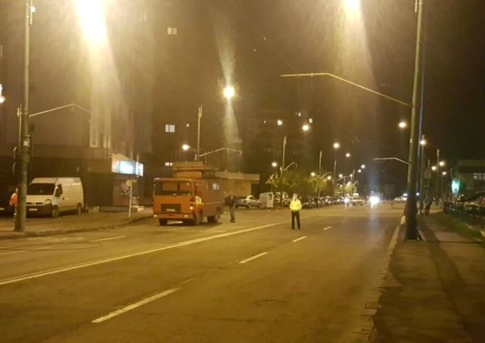 accident troleibuz