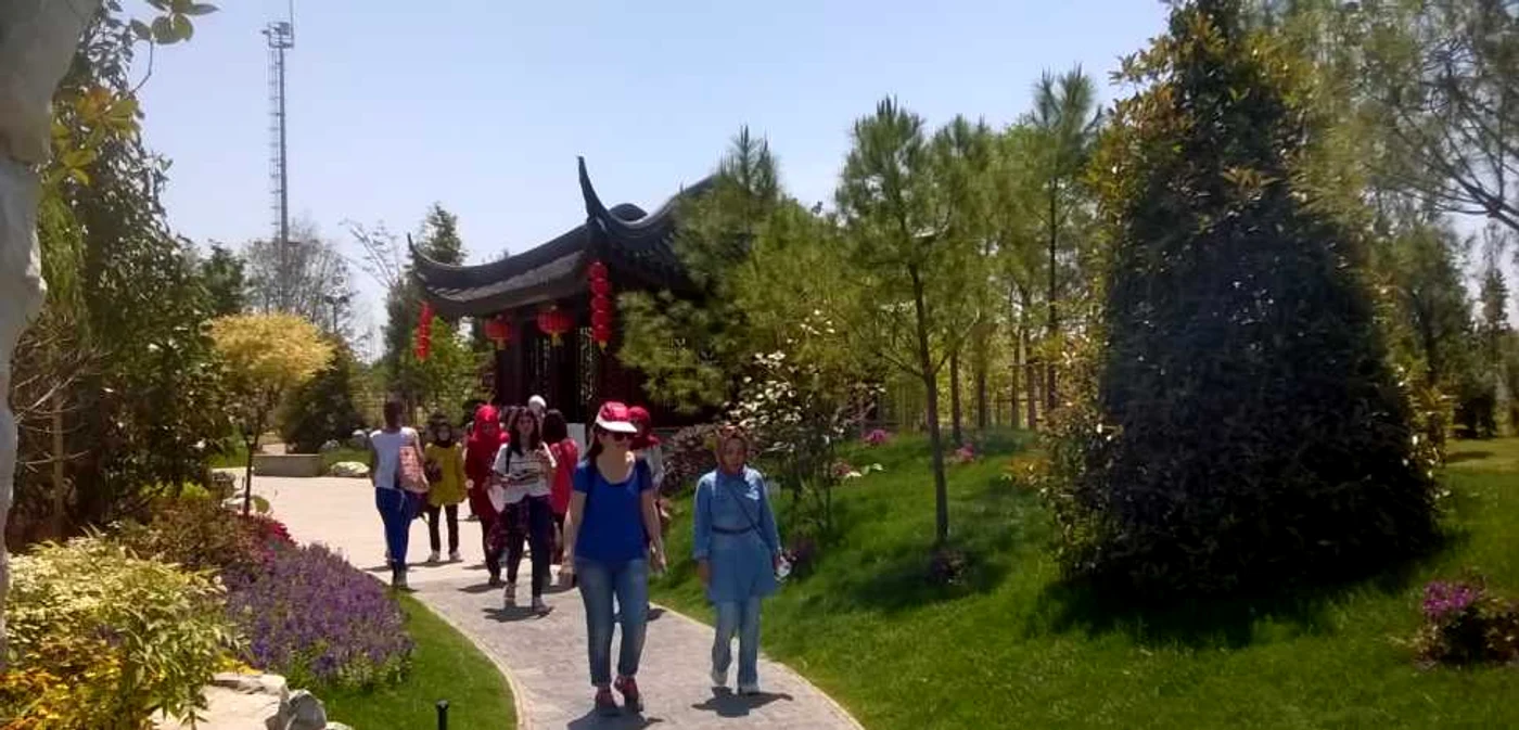 Grădina amenajată de China este una din atracţiile Expo Antalya 2016. FOTO: Florel Manu