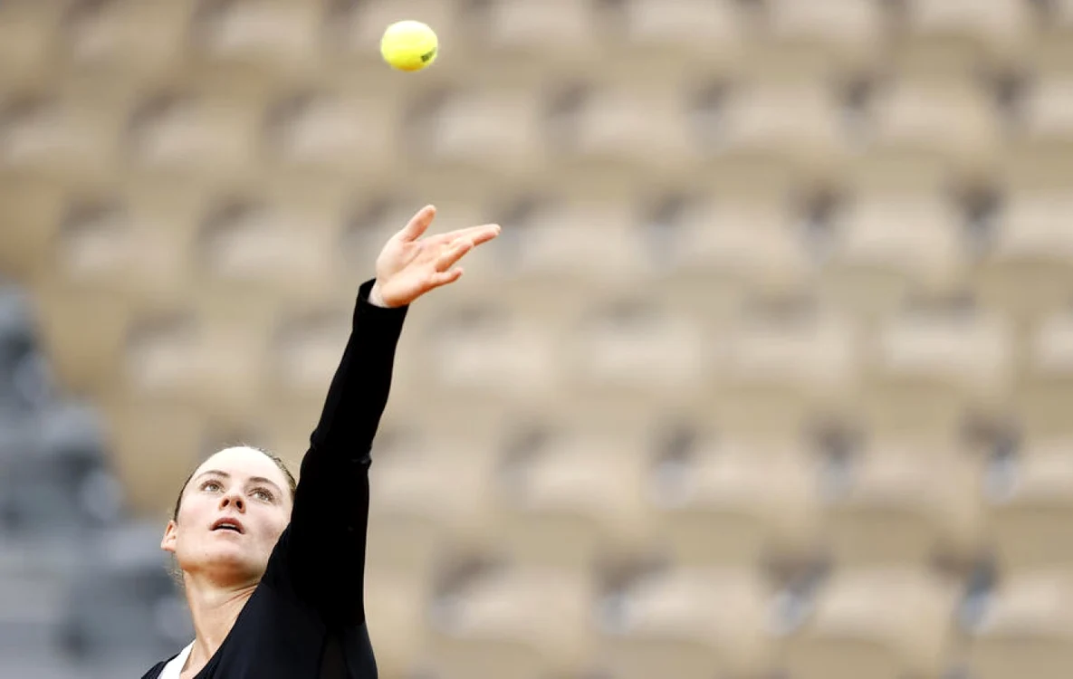 Tamara Zidansek o întâlneşte pe Sorana Cîrstea în optimi la Roland Garros Foto EPA EFE