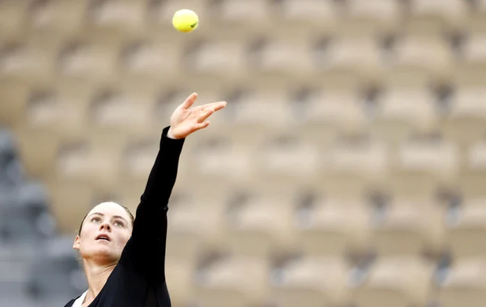 Tamara Zidansek o întâlneşte pe Sorana Cîrstea în optimi la Roland Garros Foto EPA EFE