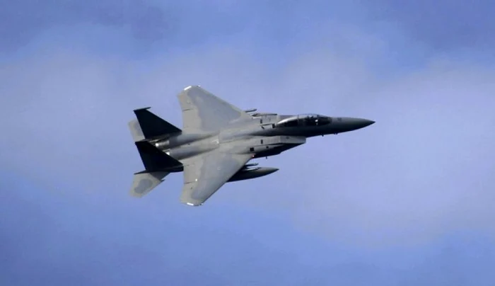Teheranul a transmis că a doborât un avion de luptă american F-15 FOTO EPA-EFE