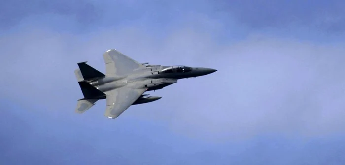 Avion de lupta F-15/ FOTO:EPA/EFE