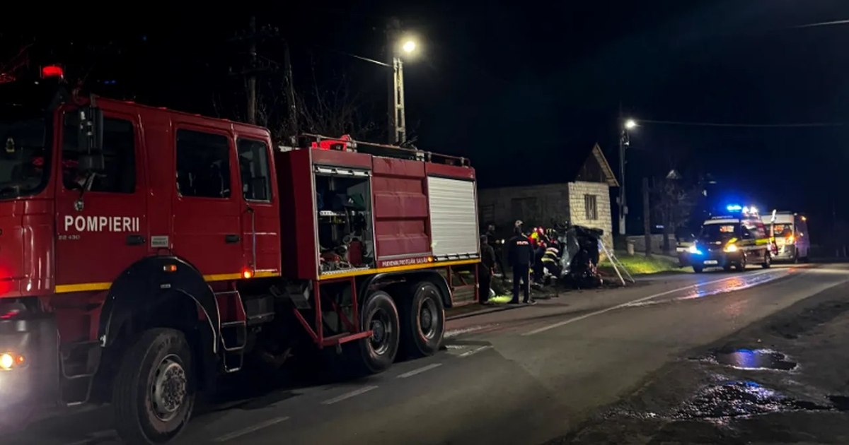 Tânăr șofer decedat în urma unui accident, pasagerii au fost răniți