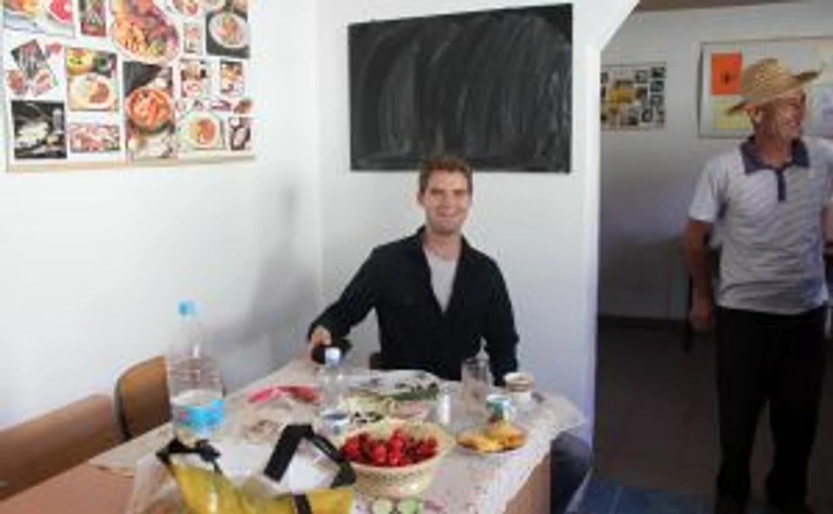Jeremy la masă
