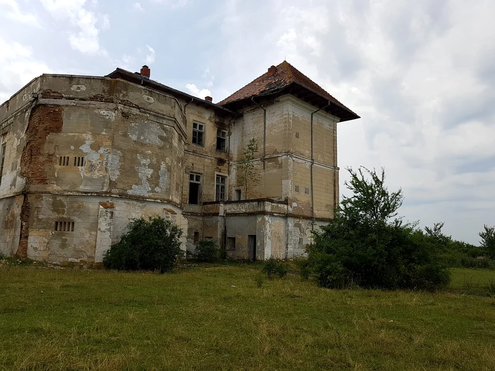 Palatul de la Țigănești a ajuns o ruină. FOTO: Primăria Comunei Munteni