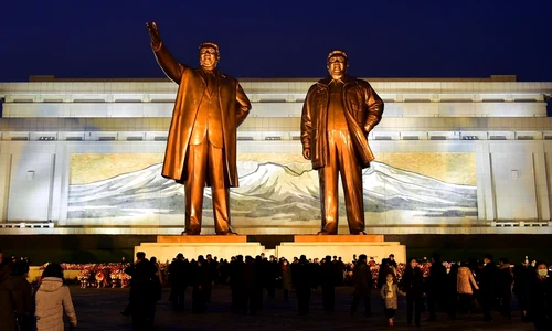 4 protest in coreea de nord kim jong un defaimat jignit de un mesaj graffiti fiu de catea 3 jpg jpeg