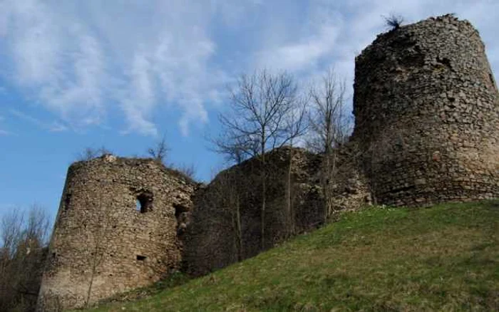 Cetatea Bologa a fost construită în secolul al XIII-lea. FOTO: Călin Precup