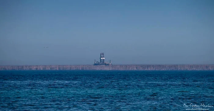 
    Imaginea incredibilă surprinsă de fotograful constănţeanFoto: Facebook Dan Cristian Mihăilescu  
