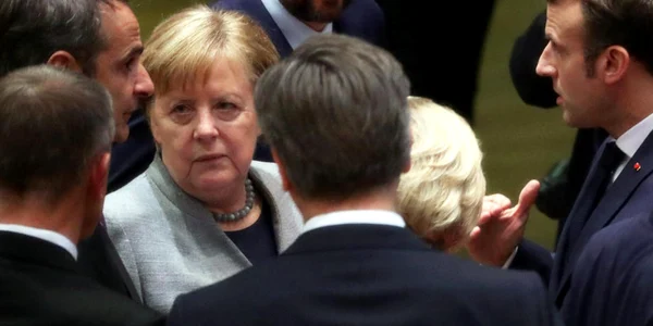 summit ue merkel charles michel macron bruxelles 21 feb foto epa efe