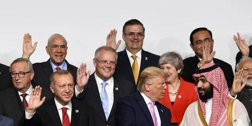 Summit G20 Donald Trump şi prinţul moştenitor al Arabiei Saudite Mohammad Bin Salman Al Saud FOTO EPA-EFE