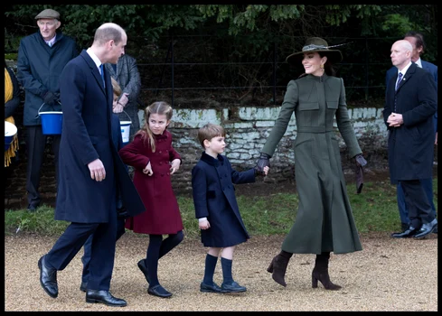 Prinții de Wales la Sandringham
