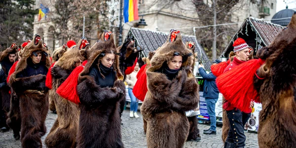 Umblatul cu ursul - festival de datini si obiceiuri la Iasi FOTO  Inquam / Casian Mitu