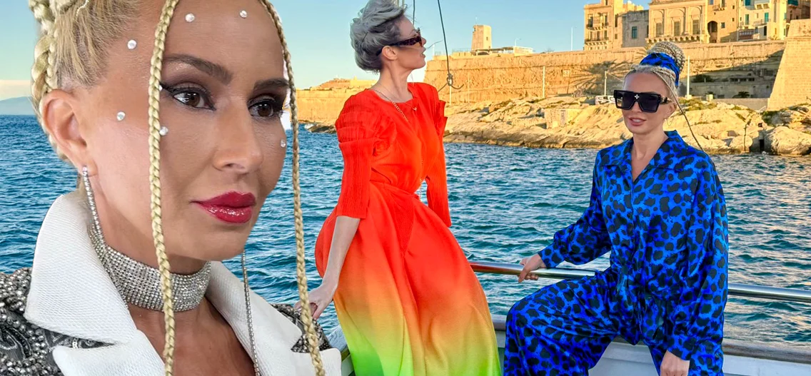 Crina Abrudan, designer și model în Malta