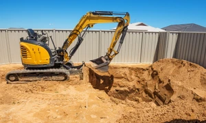 Excavator sapa groapa FOTO Shutterstock