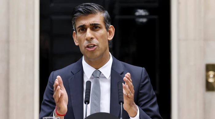 Premierul britanic Rishi Sunak FOTO EPA-EFE
