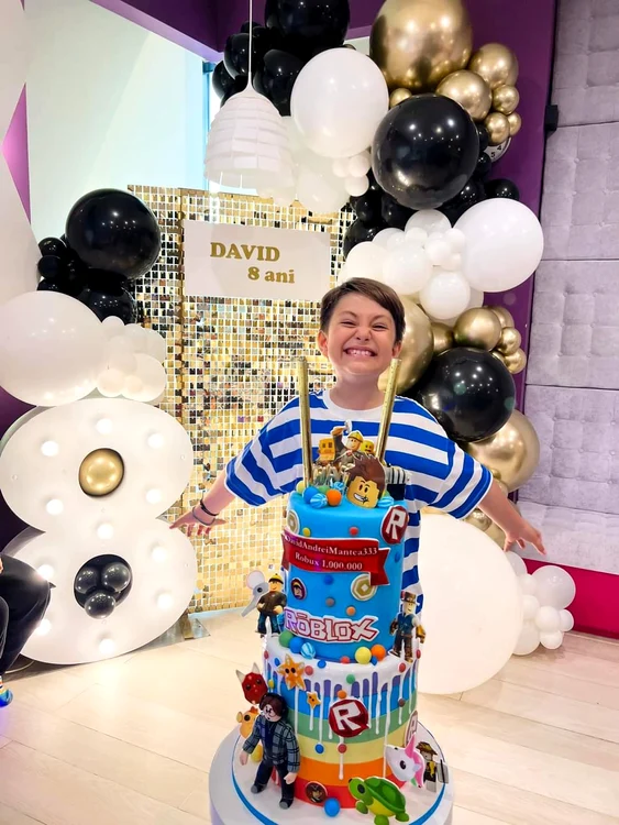 Ce tort a avut David, fiul Andreei Mantea, la ziua lui