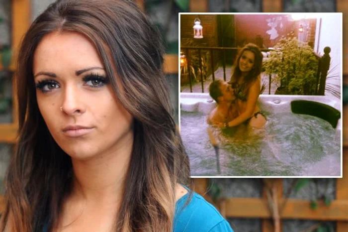 
    Fostul iubit al lui Cazine a publicat imaginile sexy cu ea pe InstagramFoto: mirror.co.uk  