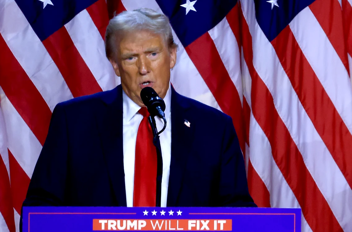 Președintele american ales se adresează americanilor după victoria în alegeri 