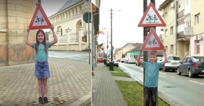 Machetele din Lipova / Foto: captură video Știrileprotv.ro