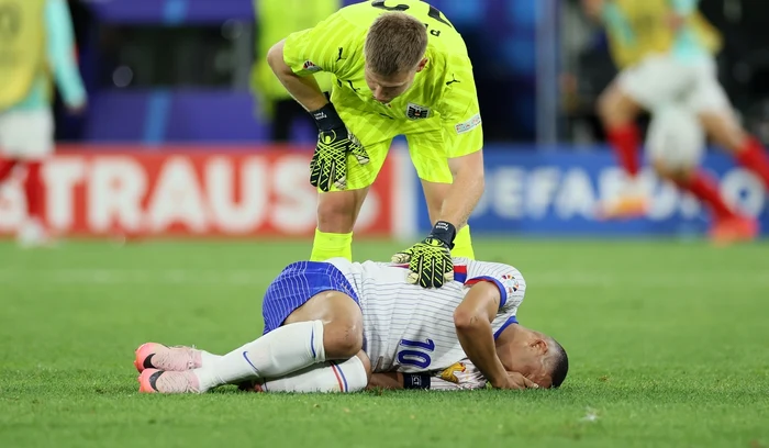 Kylian Mbappé a trecut prin momente dificile în meciul cu Austria (FOTO: EPA)