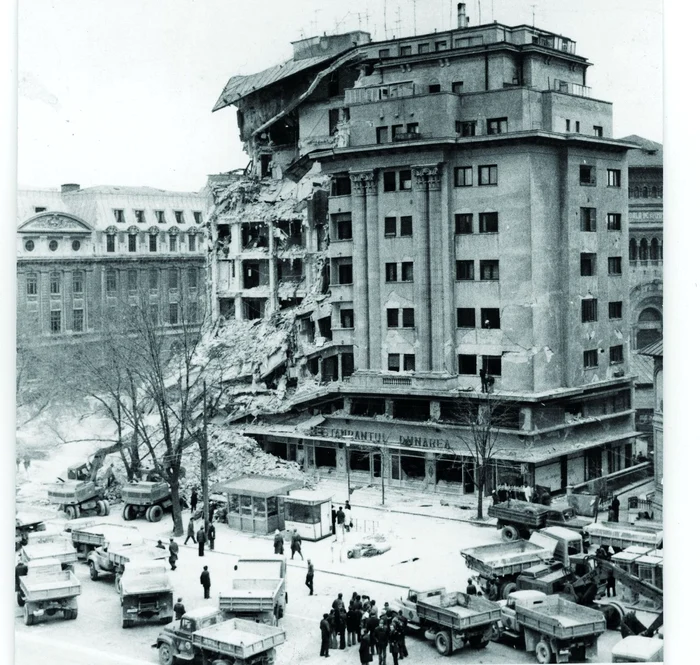 Blocul „Dunărea” s-a prăbuşit parțial la cutremurul din 4 martie 1977