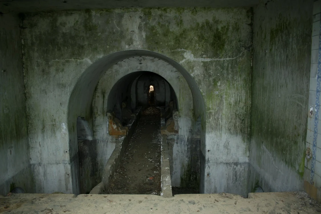 Interiorul vechii uzine de apă din Baia Mare FOTO Alec Portase